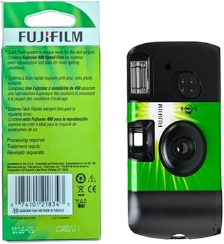 Amazon.com : Fujifilm QuickSnap Flash 400 Camera, Fujifilm